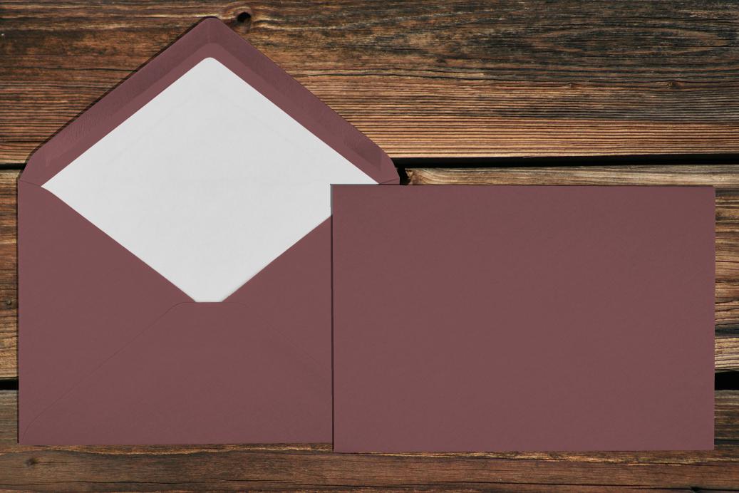 Briefhüllen mit Seidenfutter C5 157x225 mm Nassklebend Hortensia gerippt 100 g/qm